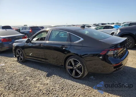 2023 Honda Accord Hybrid Sport from USA, damaged, VIN 1HGCY2F54PA016325